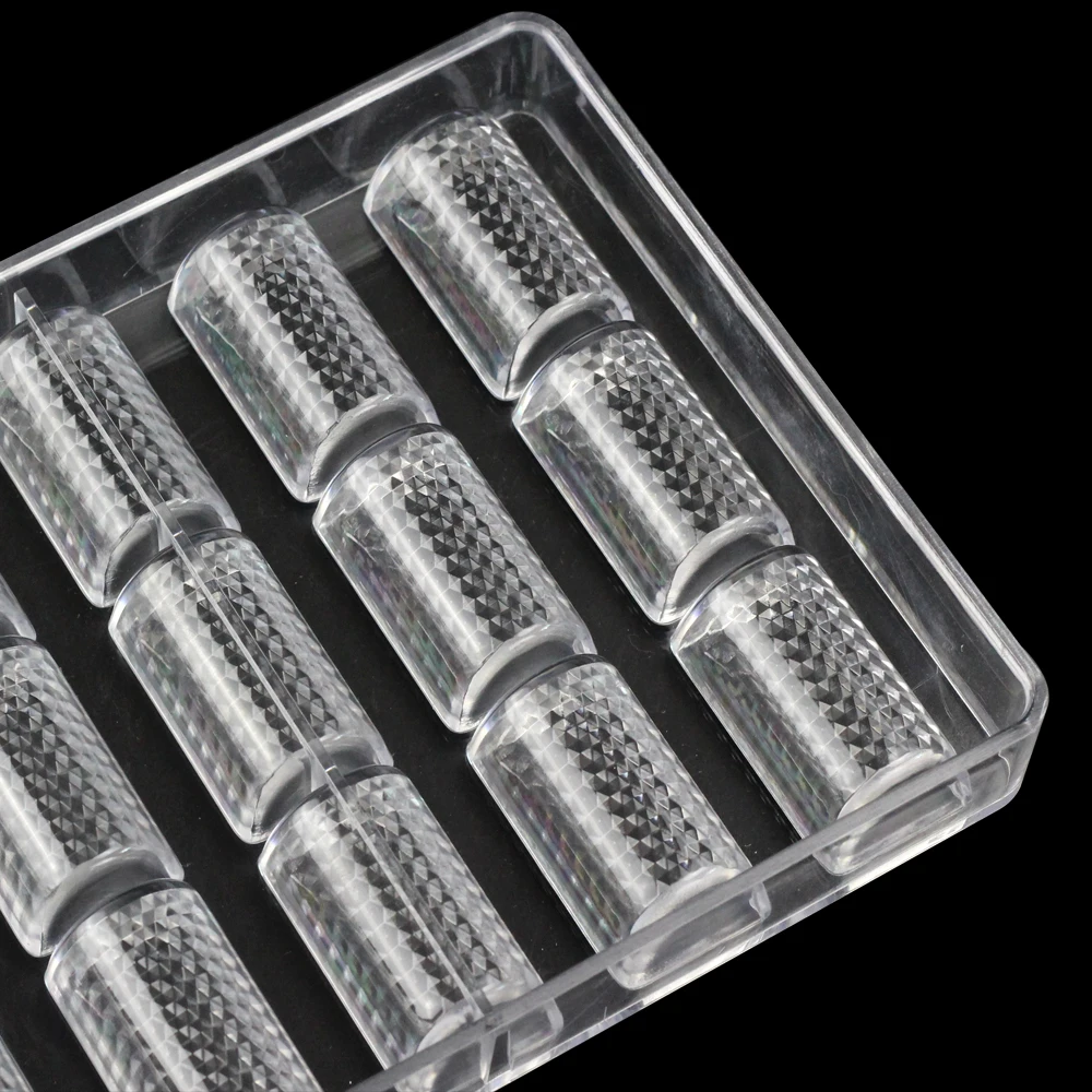 24 держателя форма для шоколада с алмазной поверхностью конфет из поликарбоната