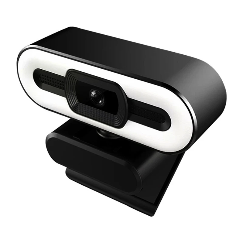 

2K HD веб-камера USB Камера заполнить светильник веб-Камера с микрофоном для портативных ПК Автофокус мини Камера для живых