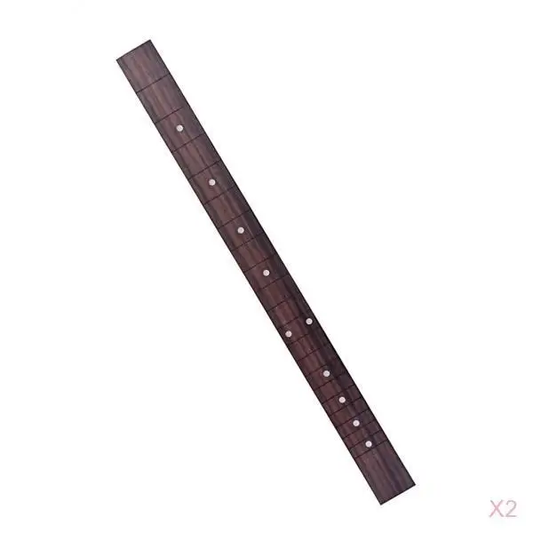 2pcs Rosewood Fingerboard Fretboard for Cigar Box Guitar Length 510mm
