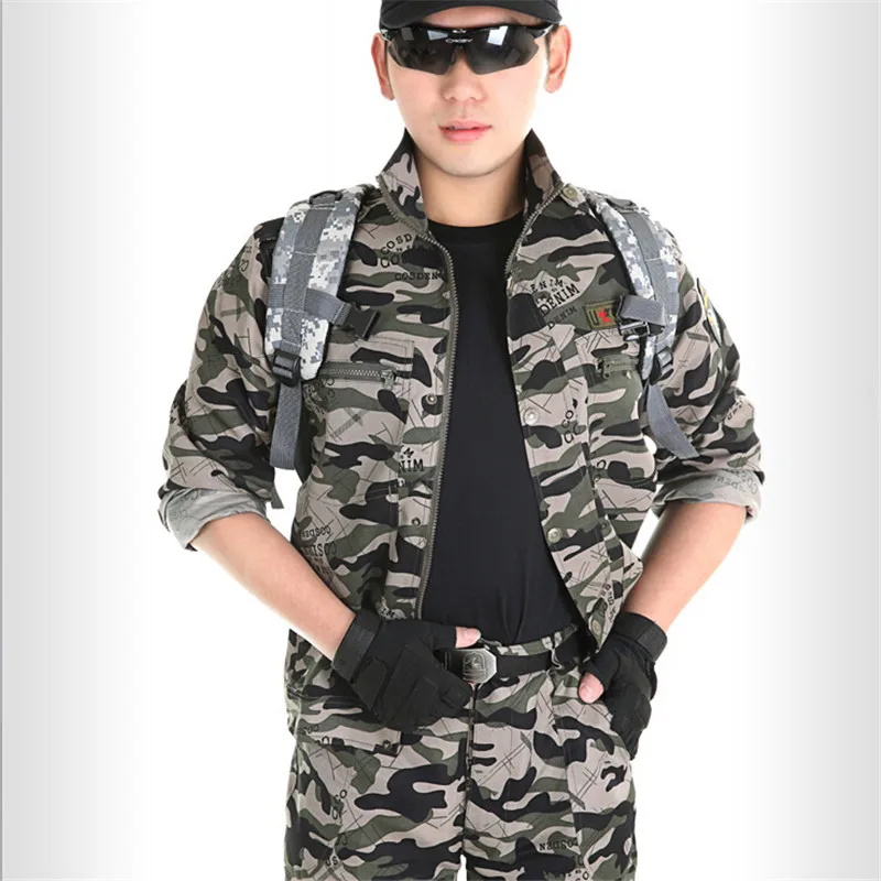Мужская тактическая камуфляжная куртка и брюки военное снаряжение для мужчин |