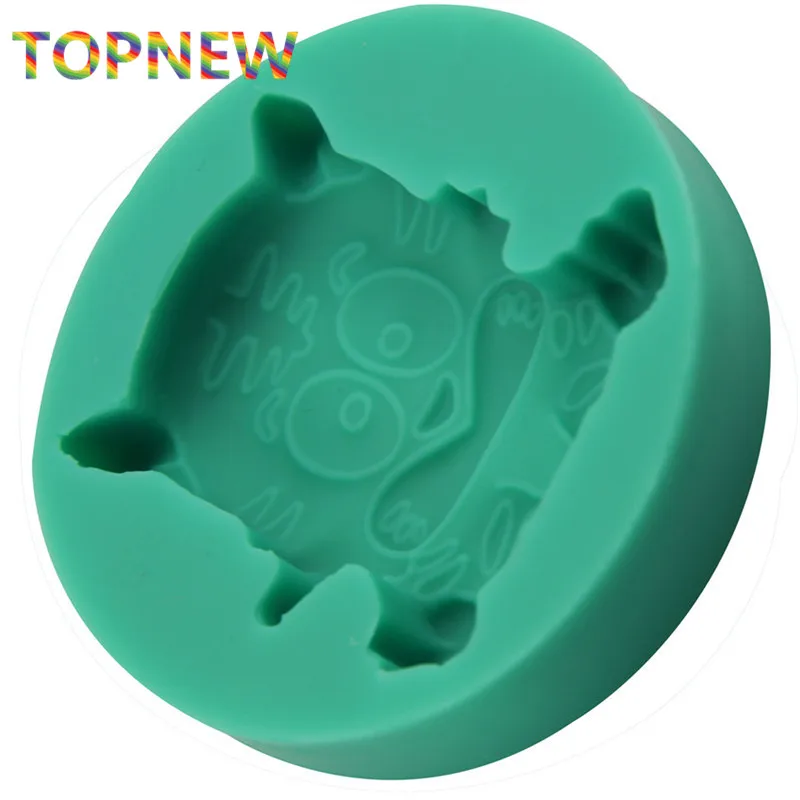 Симпатичные маленькие силиконовые формы для торта с тигром антипригарные