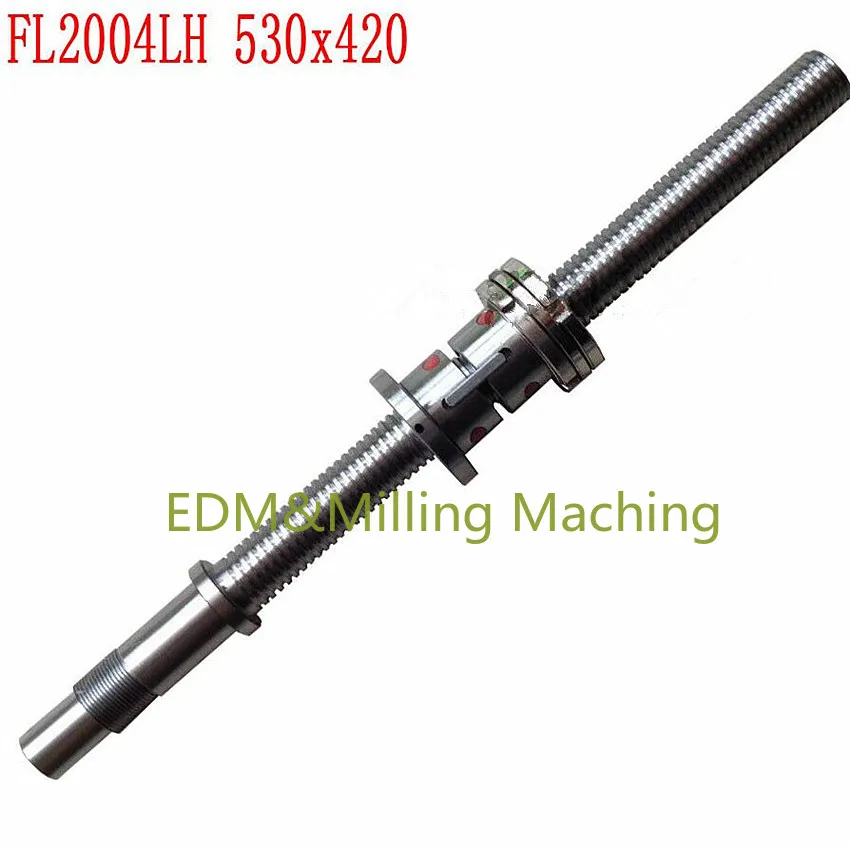

1PC High Quality CNC Lathe Part Grind Ball Screw & Nut X Axis Milling Machine FL2004LH 530x420 DURABLE New