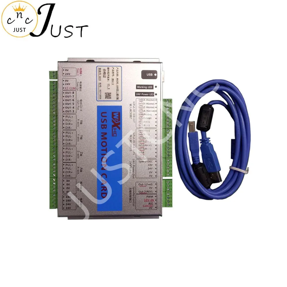 Коммутационная плата XHC Ethernet Mach3 3 4 6 осей USB карта управления движением поддержка 2