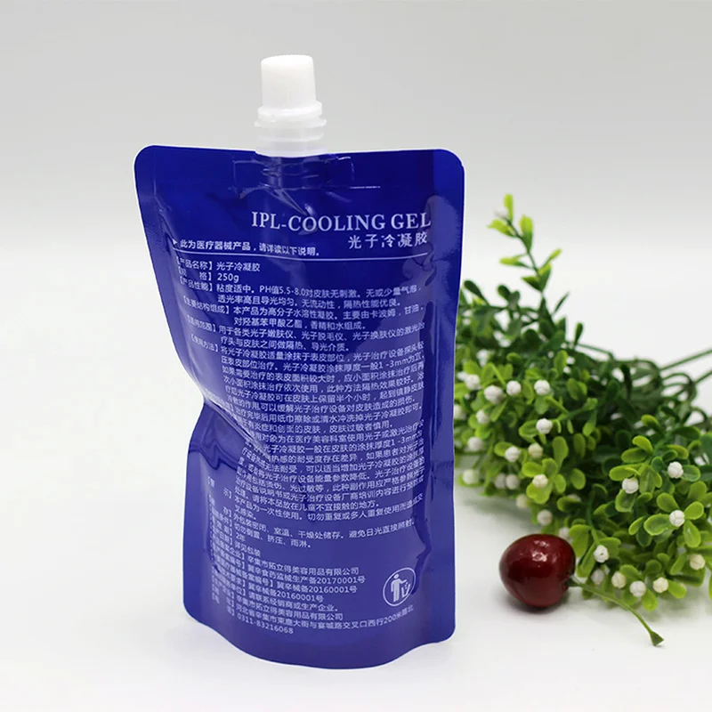 Beste 250G Fractionele Rf Opt Shr Elight Ipl Gel Ultrasone Geleidende Cooling Gel Huid Lift Lichaam Afslanken Stimulator Gel