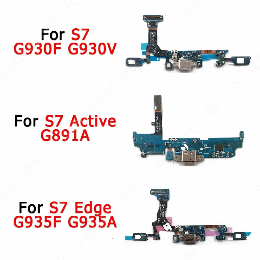 

Оригинальная зарядная плата для Samsung Galaxy S7 Active Edge G935 G930 G891A зарядный порт Usb коннектор Лента печатная плата гибкий кабель