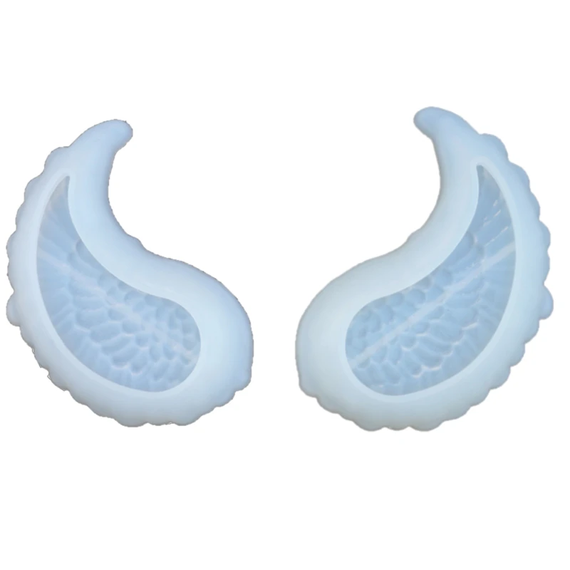 

Wing Shape Storage Tray Plate Silicone Mold Pendants Jewelry Dish Making UV Resin Mold Jewelry Silicone Mold