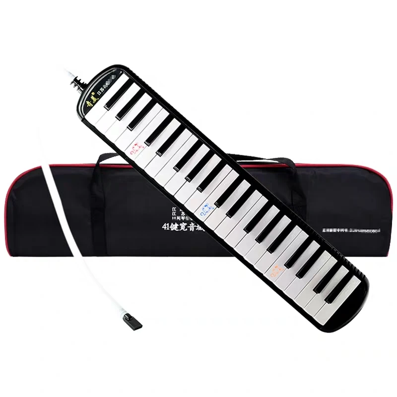 

Black Melodica for Kids 41 Keys Professional Carry Melodica Soprano Melody Musique Instrument Musical Instruments BG50MM
