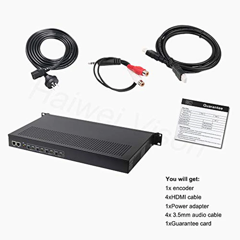 HWCODEC H264 кодировщик H265 MPEG 4, 8 канала HDMI кодер IPTV видео в формате Full HD кодер для YouTube, Facdebook, Twich прямые трансляции