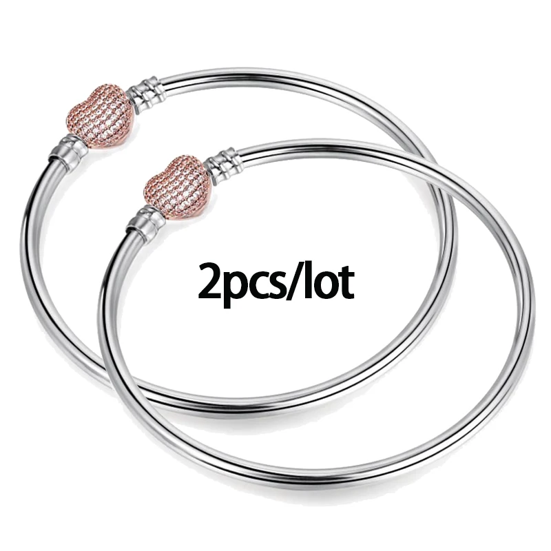 2 шт./лот 3 мм Высококачественный Змеиный браслет цепочка подходит для