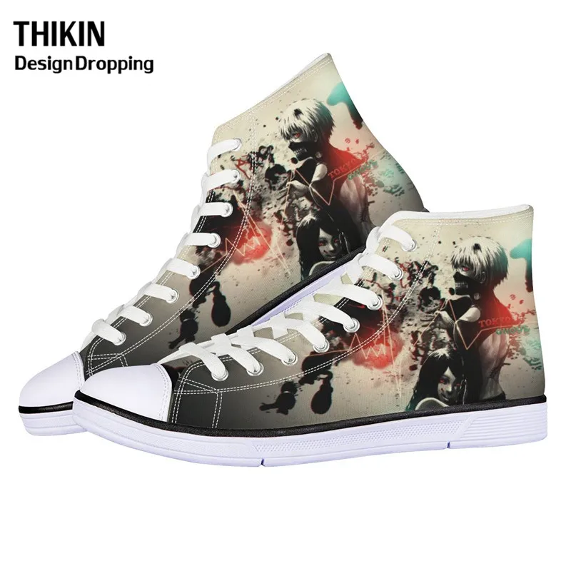 Мужская Вулканизированная обувь THIKIN с аниме Токийский Гуль канеки Кен