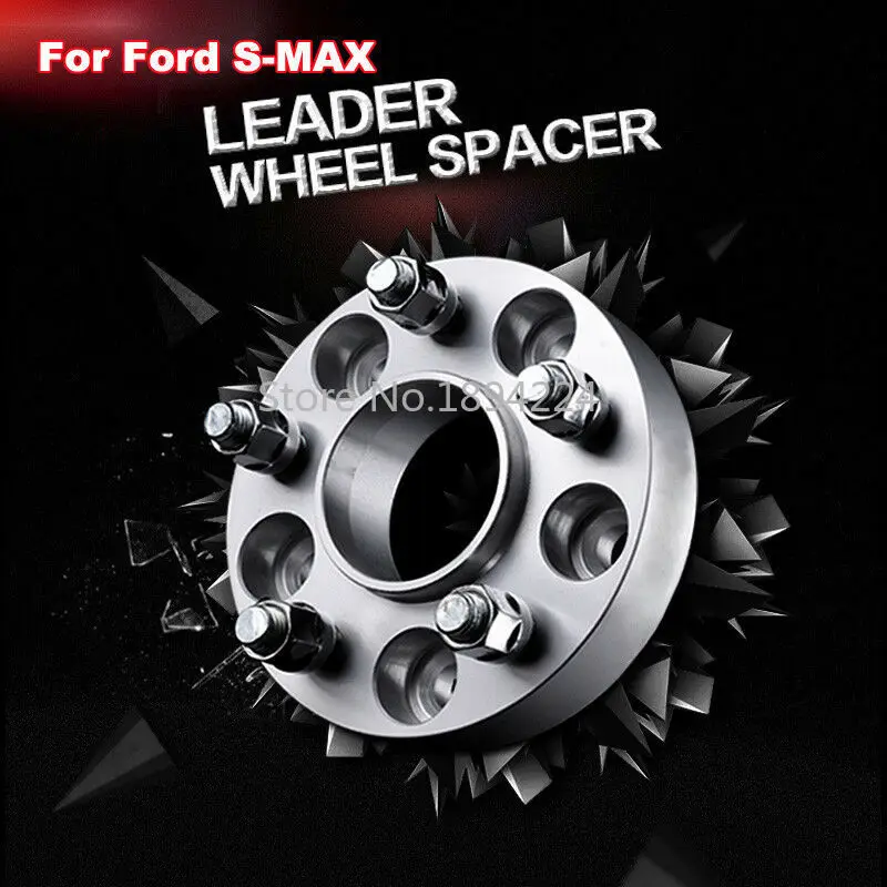 

For Ford S-MAX Wheel Spacers Wheel Adapters 5x108 mm Center Bore 63.4 mm 2pcs