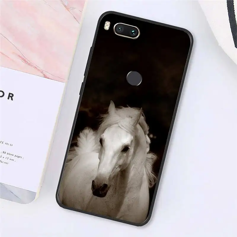 

The Great beauty horse animal Phone Case For Xiaomi Redmi note 7 8 9 t max3 s 10 pro lite Luxury brand shell funda coque