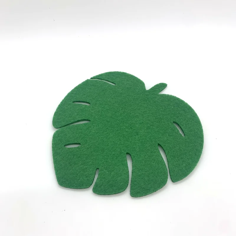 8 шт. фетровые коврики для подставки в виде листьев | Дом и сад