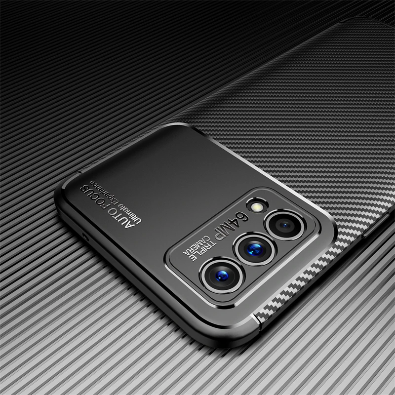 for oppo realme gt master case bumper silicon anti knock carbon fiber cover for realme gt master case for realme gt master 6 43 free global shipping
