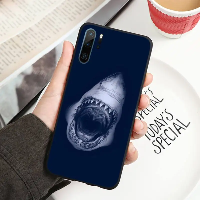 

ocean Whale Sharks fish Phone Case For Huawei honor Mate P 10 20 30 40 i 9 8 pro x Lite smart 2019 nova 5t