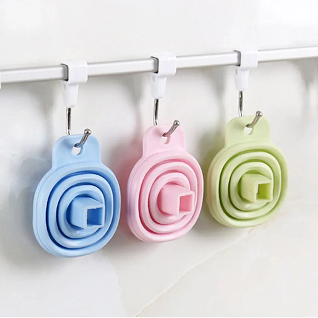 Силиконовая квадратная телескопическая домашняя труба Воронка конический