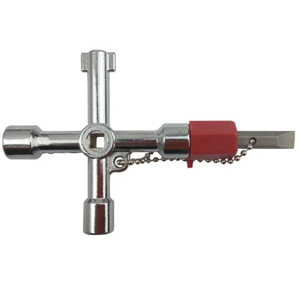 

Multi-function Useful 5 In 1 Universal Cross Square Triangle Train Electrical Cabinet Elevator Key Utility Key
