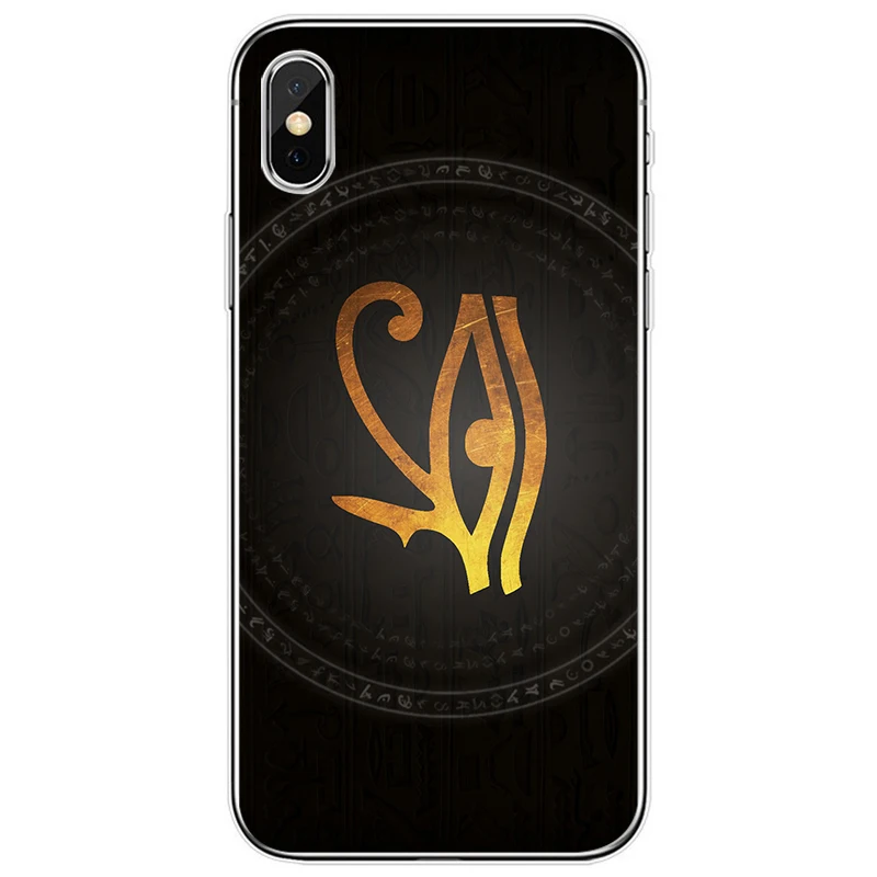 Egypt Nefertiti Anubis Ankh Pharaoh чехол из мягкого силикона ТПУ для телефона iPhone 5 5S SE 6 6plus 7 8 plus X