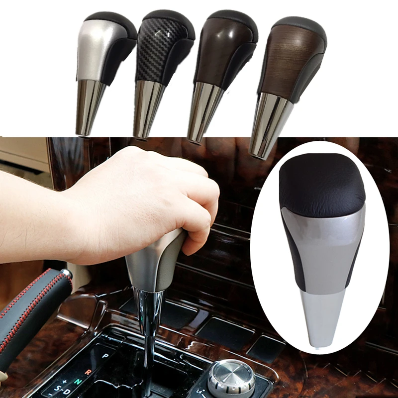 

Gear Shift Knob Wooden Stick Lever Head for Toyota Land Cruiser 200 2016 2017 2018 rav4 2009-2012 FJ200 LC200 COROLLA