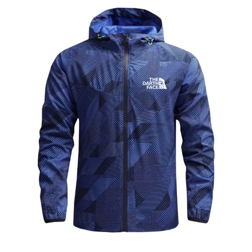 

Brand Fashion Men's Sports Hooded Jacket Men's Plus Size Windbreaker Men's Camouflage Jacket Men's Windbreaker Men's Clothing