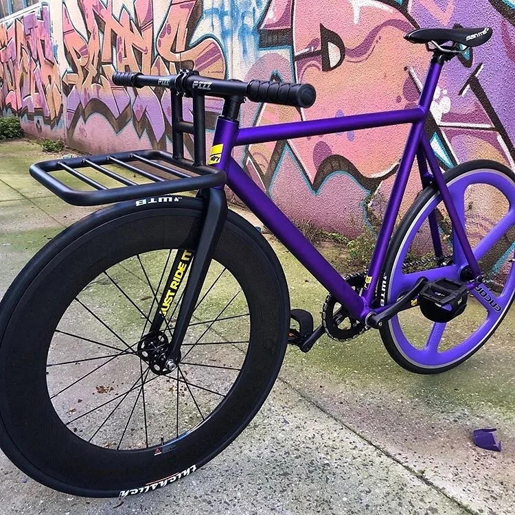 Велосипедная корзина fixie многофункциональная винтажная с фиксированной