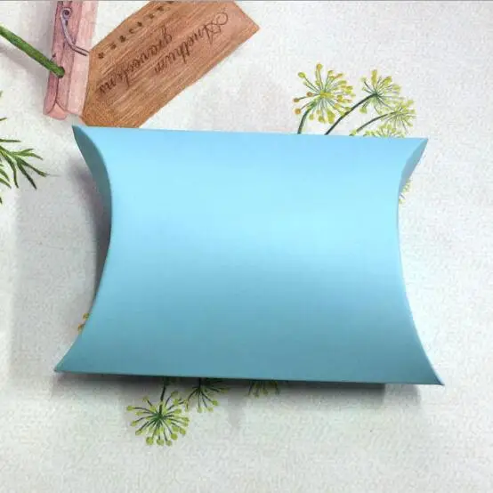 blue 100 шт блак белый горошек/синий/розовый Свадебные сувениры конфеты ящики мешочек стиль вечерние поставки шоколадный подарок коробка из под конфеты - Цвет: blue