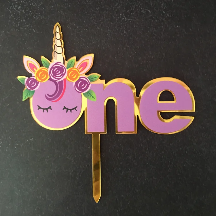 1 шт. одна Корона Звезда Снежинка звезда Торт Топпер на день рождения Золотой