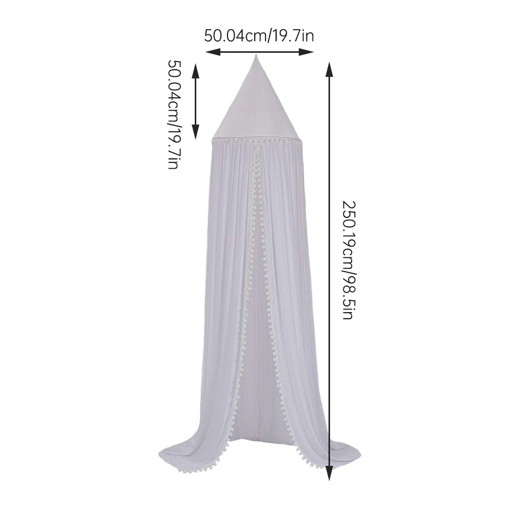 

Nordic Style Princess Lace Elgant Canopy Mosquito Net Kids Baby Bed Room Canopy Mosquito Net Curtain Bedding Dome Tent Insect
