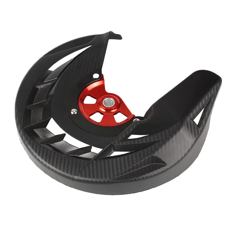 Красный 15 мм ступица CRF X тормозной ротор дисковых передних тормозов Защитная