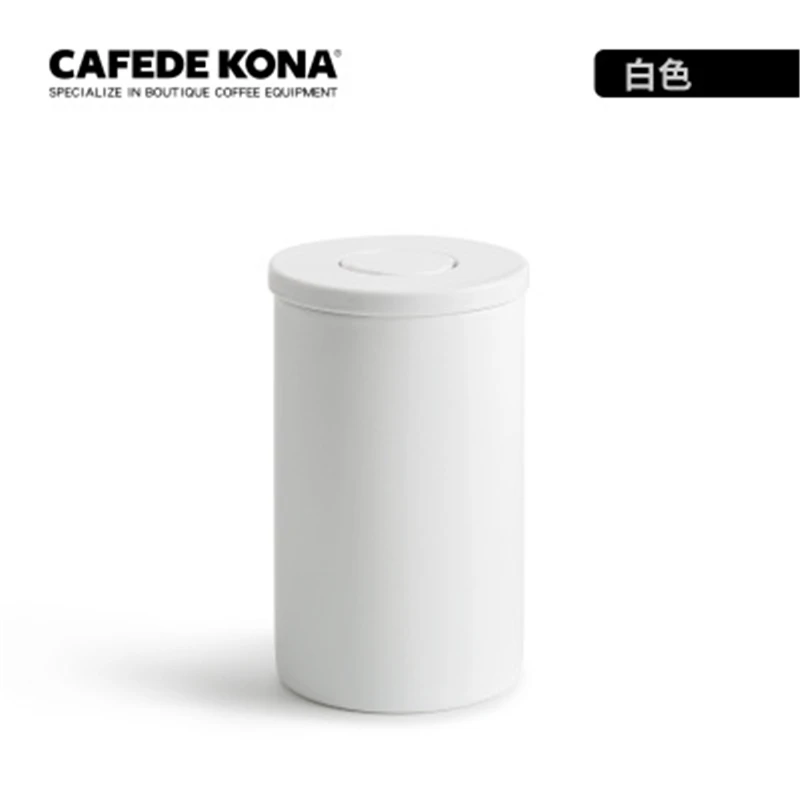 Герметичные банки CAFEDEKONA баночка для хранения кофе 0.4L из нержавеющей стали с
