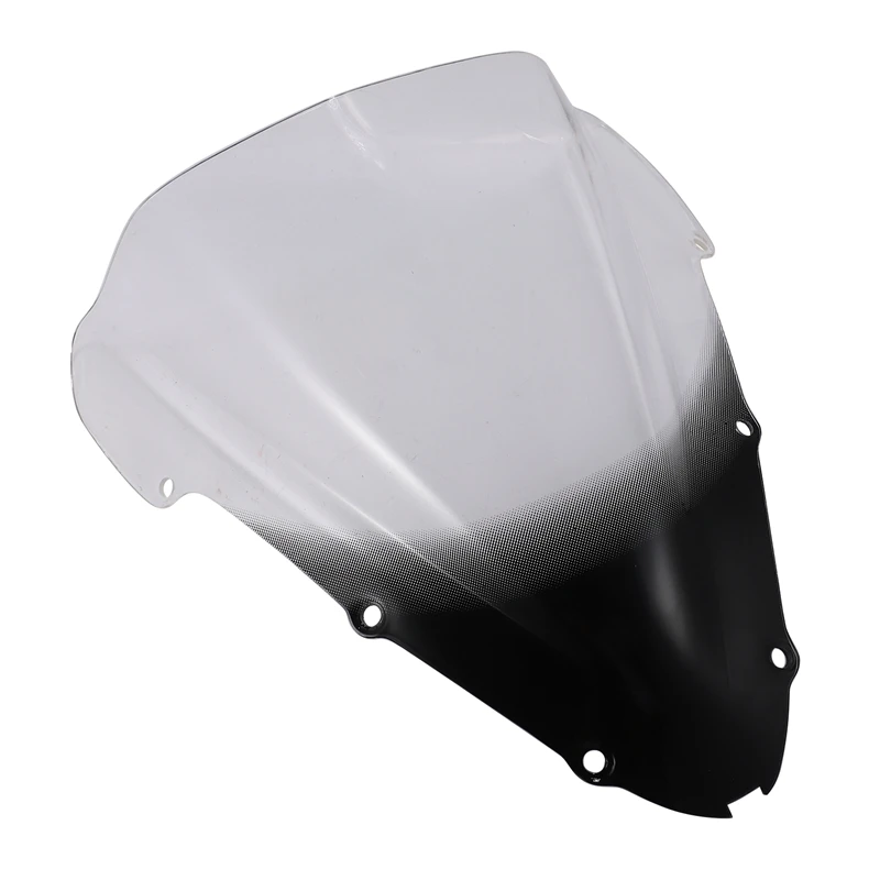 

Прозрачное + черное ветровое стекло с двойными пузырьками для Honda CBR 600 F4I 2001 2002 03 04 05 06 07 аксессуары для мотоциклов