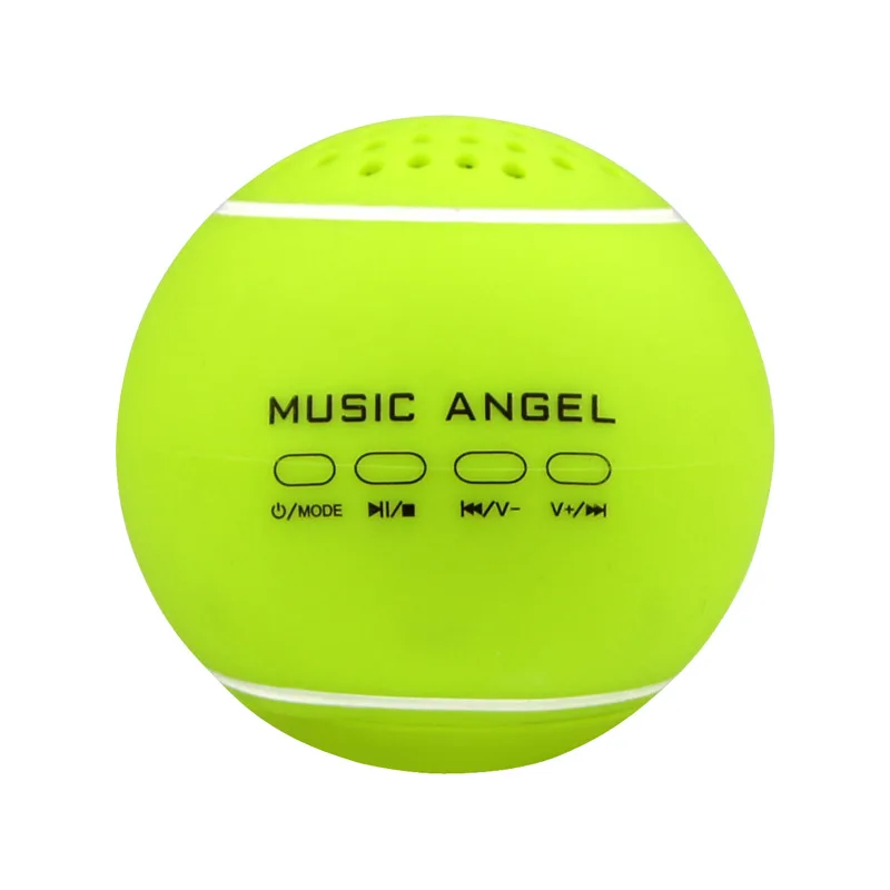 

Wireless Bluetooth Speaker Mini Tennis Mobile Computer Subwoofer Protable Outdoor Tennis Bluetooth Speaker Gift Support Tf Card