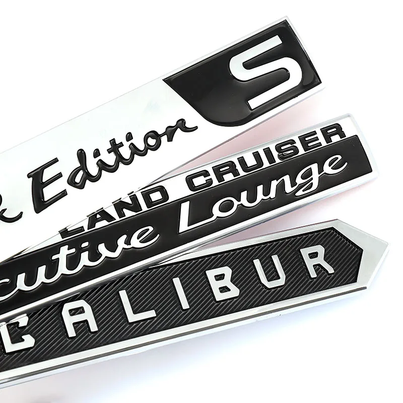 60-я годовщина эмблема торжества GTS S черная белая версия EXCALIBUR для Land Cruiser HighLander