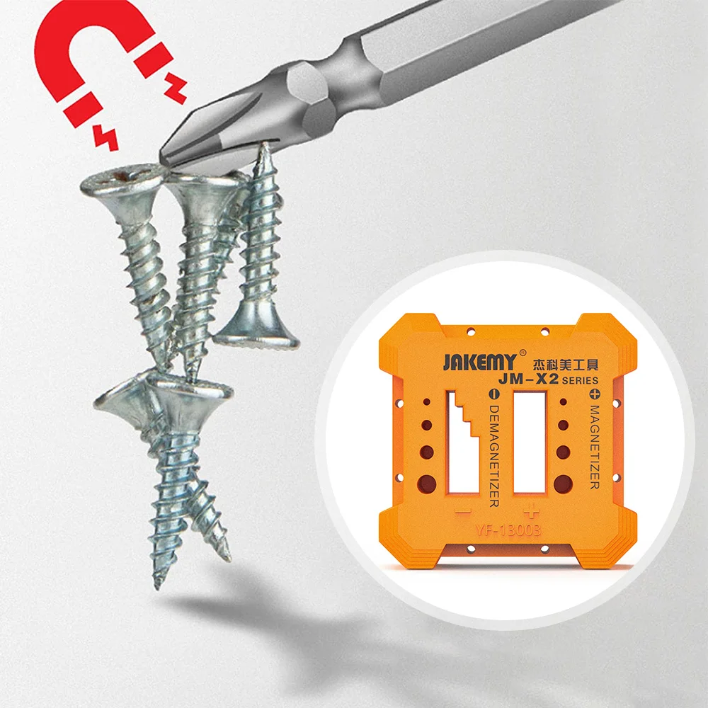 Магнитный размагничиватель JM X2 X3 для наконечников отвертки ручной инструмент