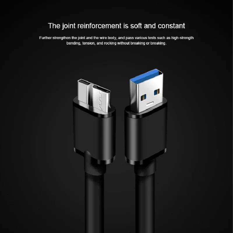 Кабель USB 3 0 Type A to Micro B для Samsung S5 Note3 Charge Cabo внешний жесткий диск HDD Data Wire Cord |