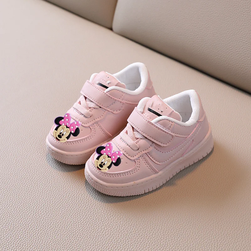 Туфли детские с Микки Маусом дышащие повседневная спортивная обувь для