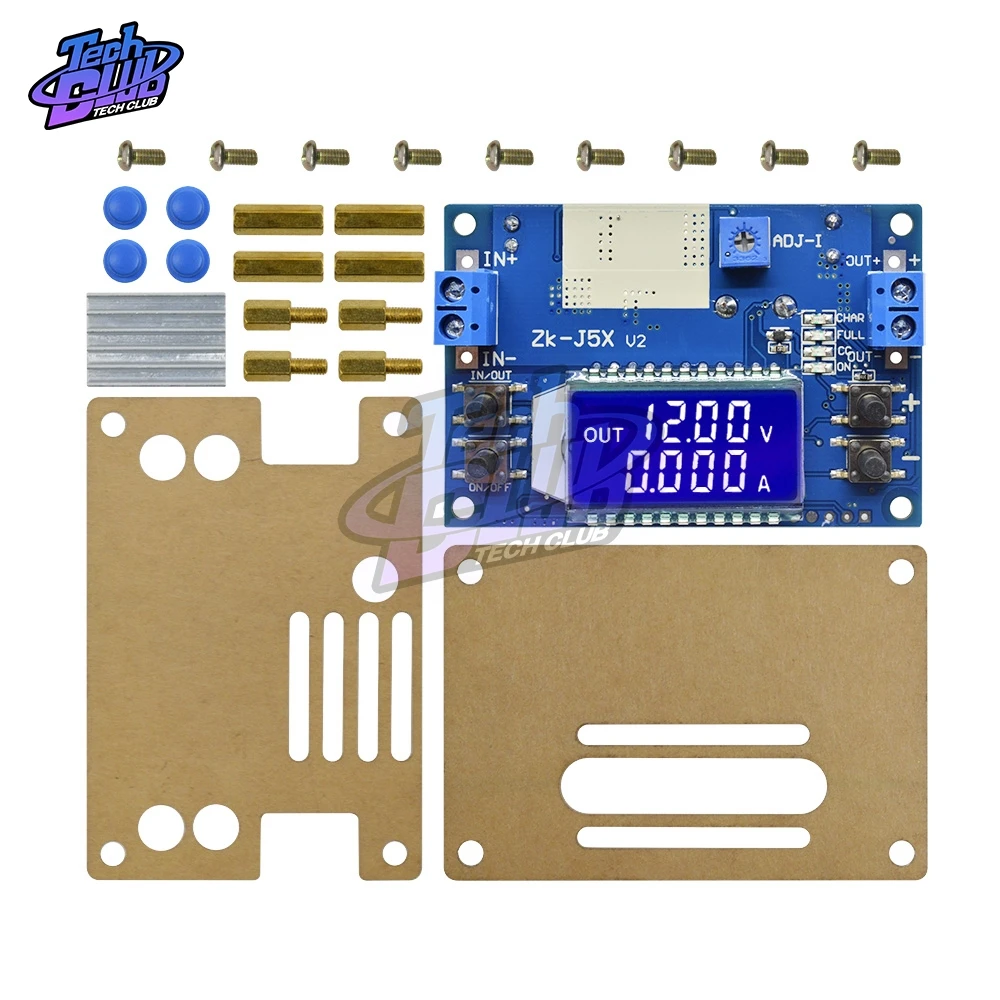 Понижающий блок питания 5 А регулируемая яркость постоянный ток напряжения ЖК