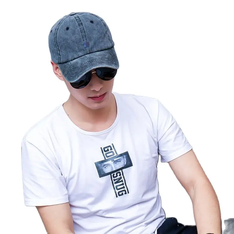 Кепка из денима для мужчин и женщин модная бейсболка в стиле ретро мягкая