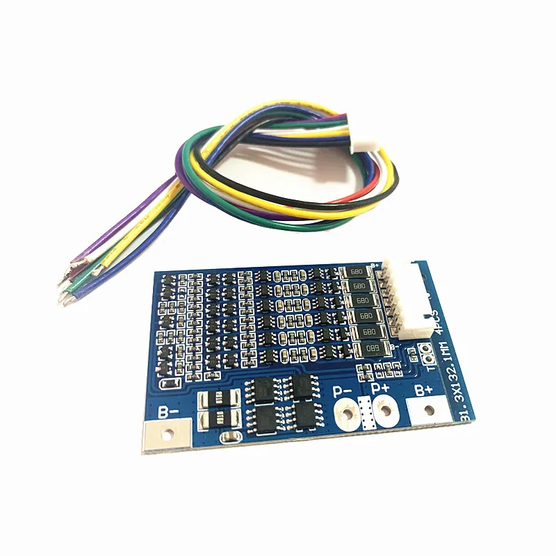 Защитная плата для литиевых батарей Balance BMS 6S 20A 22 2 в защитная 18650 25 защита от