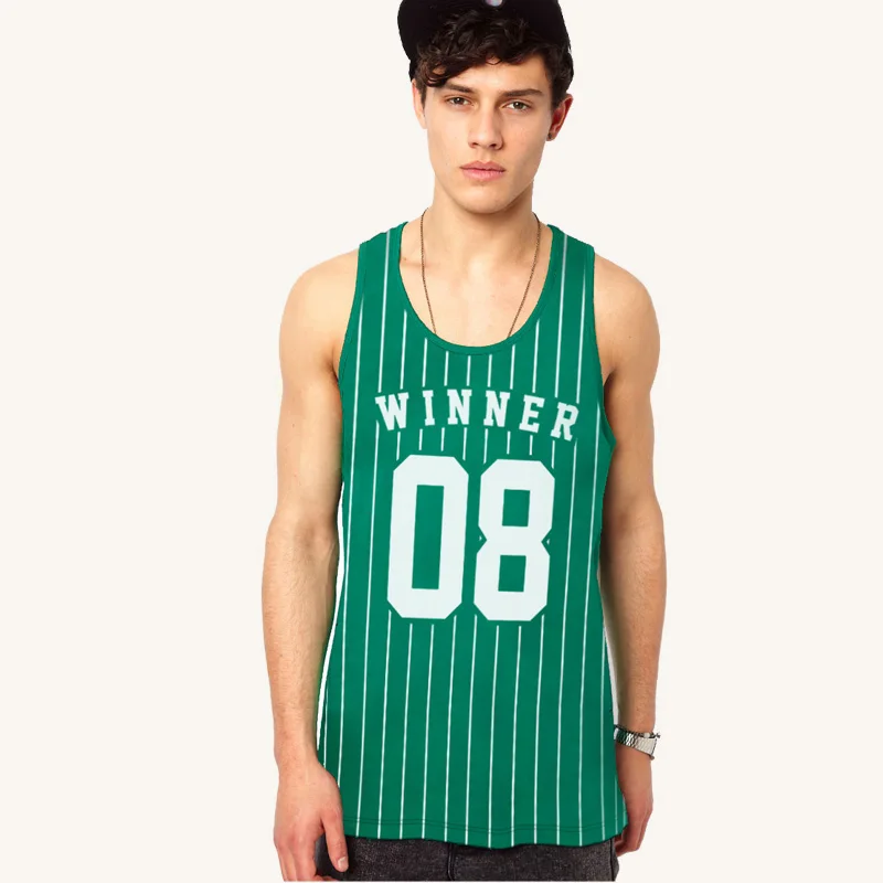 Мужская майка без рукавов летняя повседневная Свободная в стиле хип хоп с