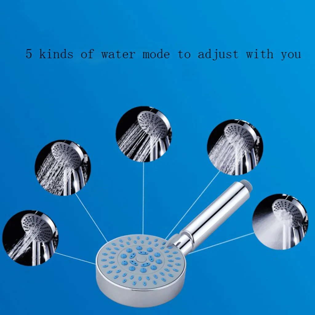 Ручная душевая головка многофункциональная водосберегающая высокого давления