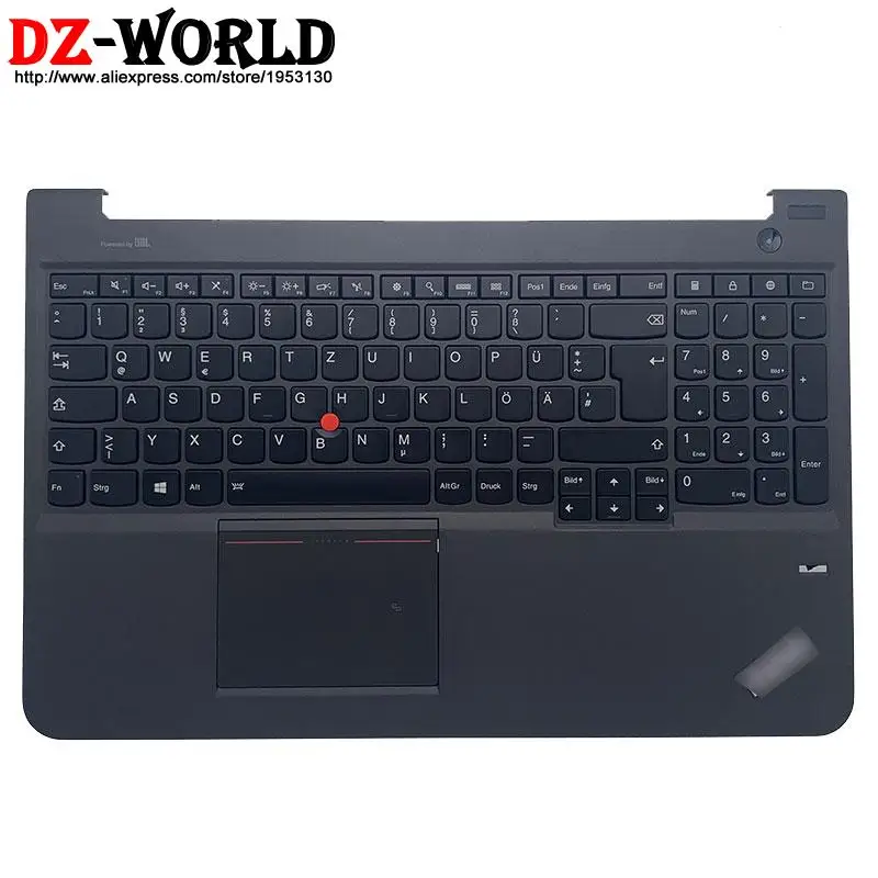 

New Original Shell Palmrest Upper Case With German Backlit Keyboard Touchpad NFC for Lenovo Thinkpad S5 S540 S531 Laptop C Cover