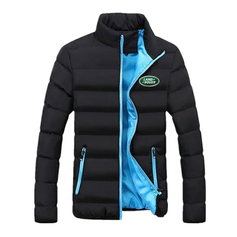 

2021 Land Rover Men's Fashion Jacket Zipper Comfortable Cotton Clothing Winter Snowy Day Warm Classic Style Male Tops Coat