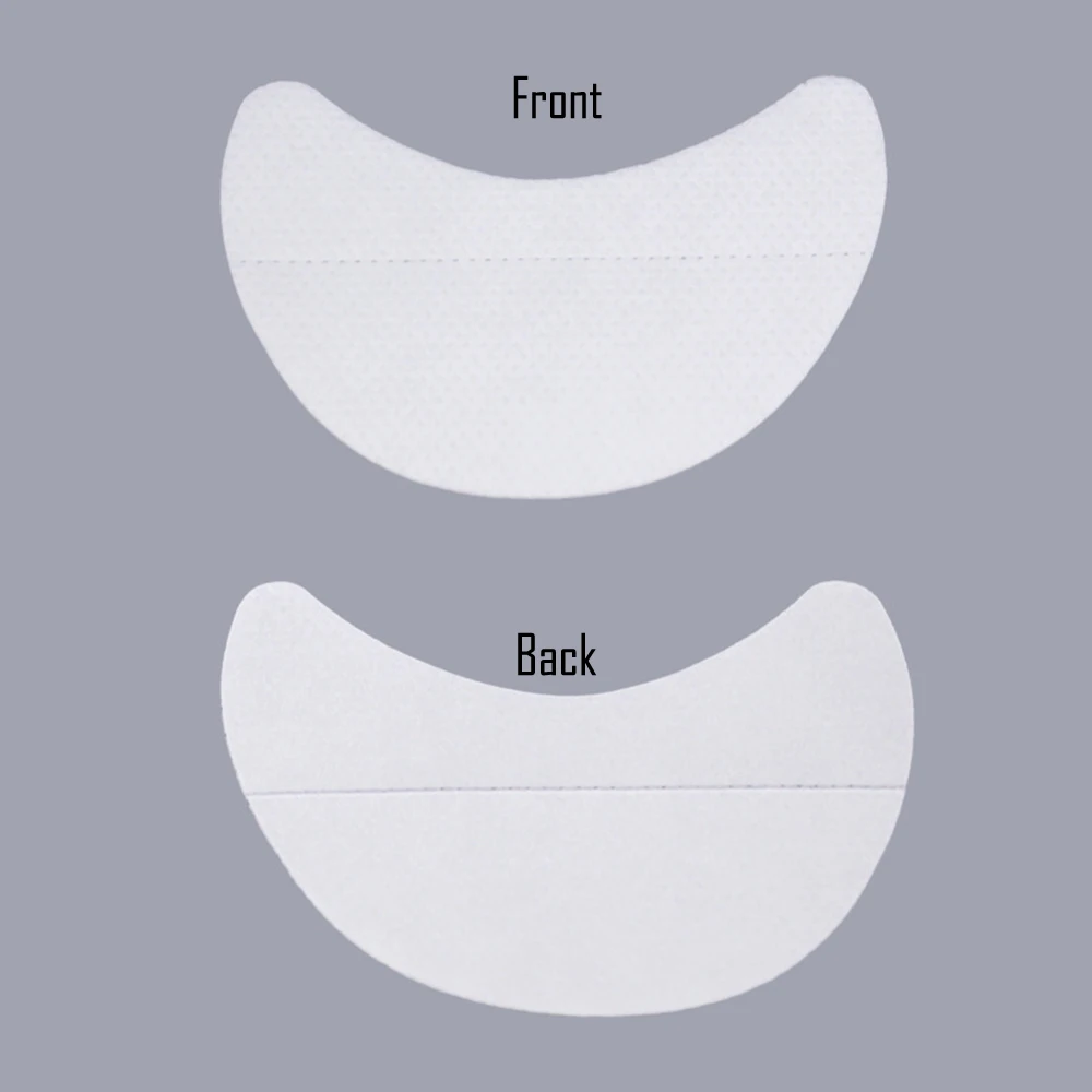 100 шт Макияж накладки для ресниц защитные от теней век патчи под глаза ложные