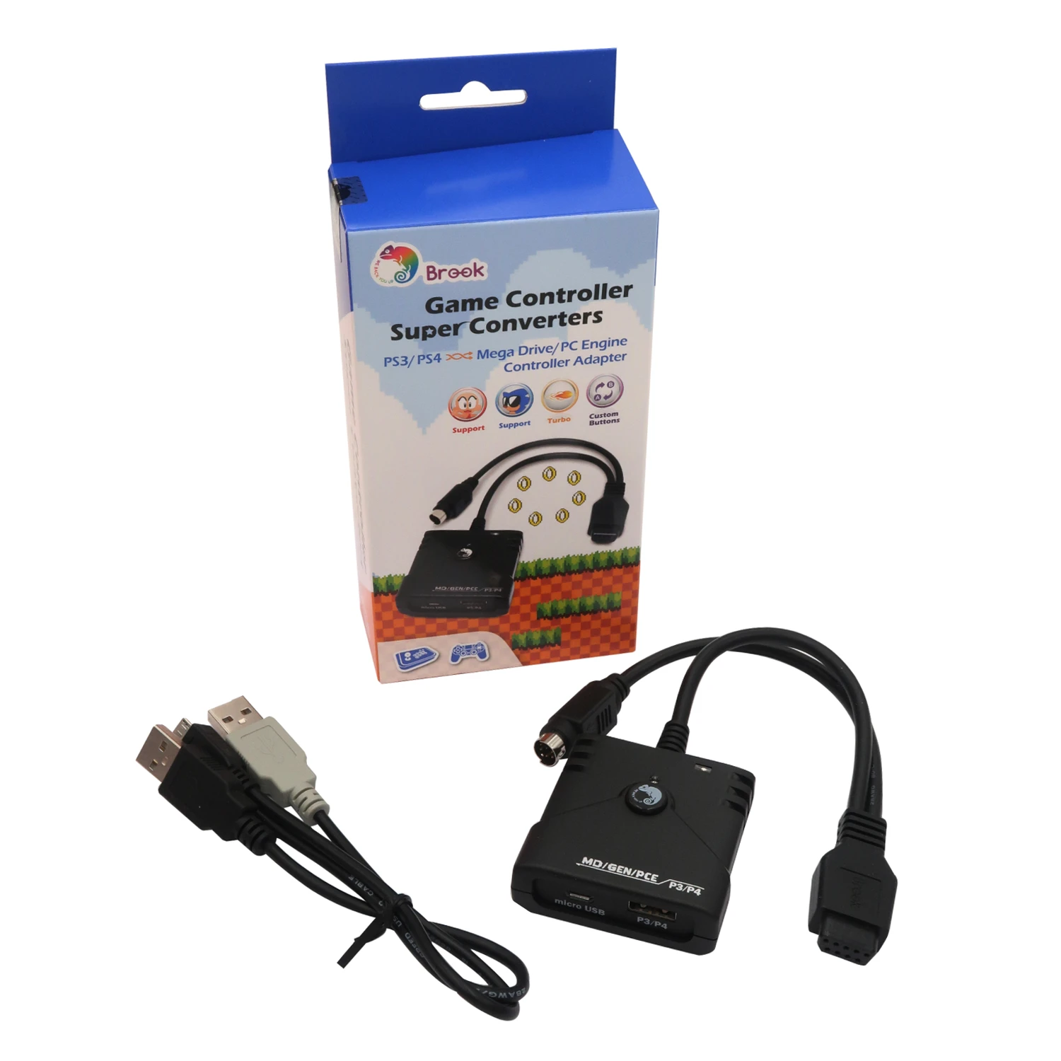 USB-консоль для PS3/PS4/Mega Drive/ПК |