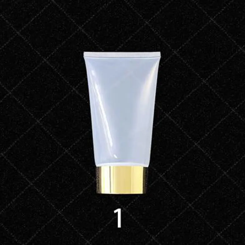 

150ml 30pcs/lot Transparent Soft Tubes Empty Lotion Hose Travel Hand Cream Tube Makeup Squeeze Sub-bottling Packaging Containers