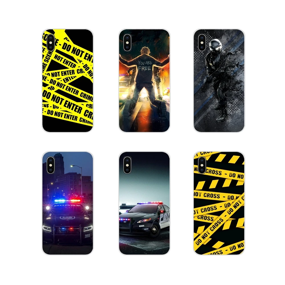 Police Symbol Accessories Phone Shell Covers For HTC One U11 U12 X9 M7 M8 A9 M9 M10 E9 Plus Desire 630 530 628 816 820 830 | Мобильные
