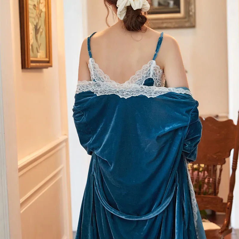 Женская пижама 3 в 1 зимняя Пижама новинка 2020 бархатный комплект детской одежды