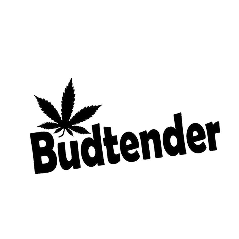 

Budtender Leaf Decal Sticker Weed Bud Cute And Interesting Fashion Sticker Decals