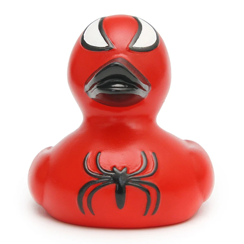 Плавающая утка 8 10 см детская игрушка для купания красная паук резиновая детский